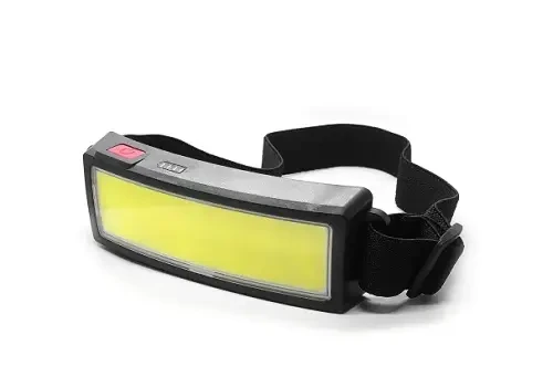 Налобний ліхтарик X-Balog BL-F007 COB акумуляторний USB Black (7_00720), фото 1