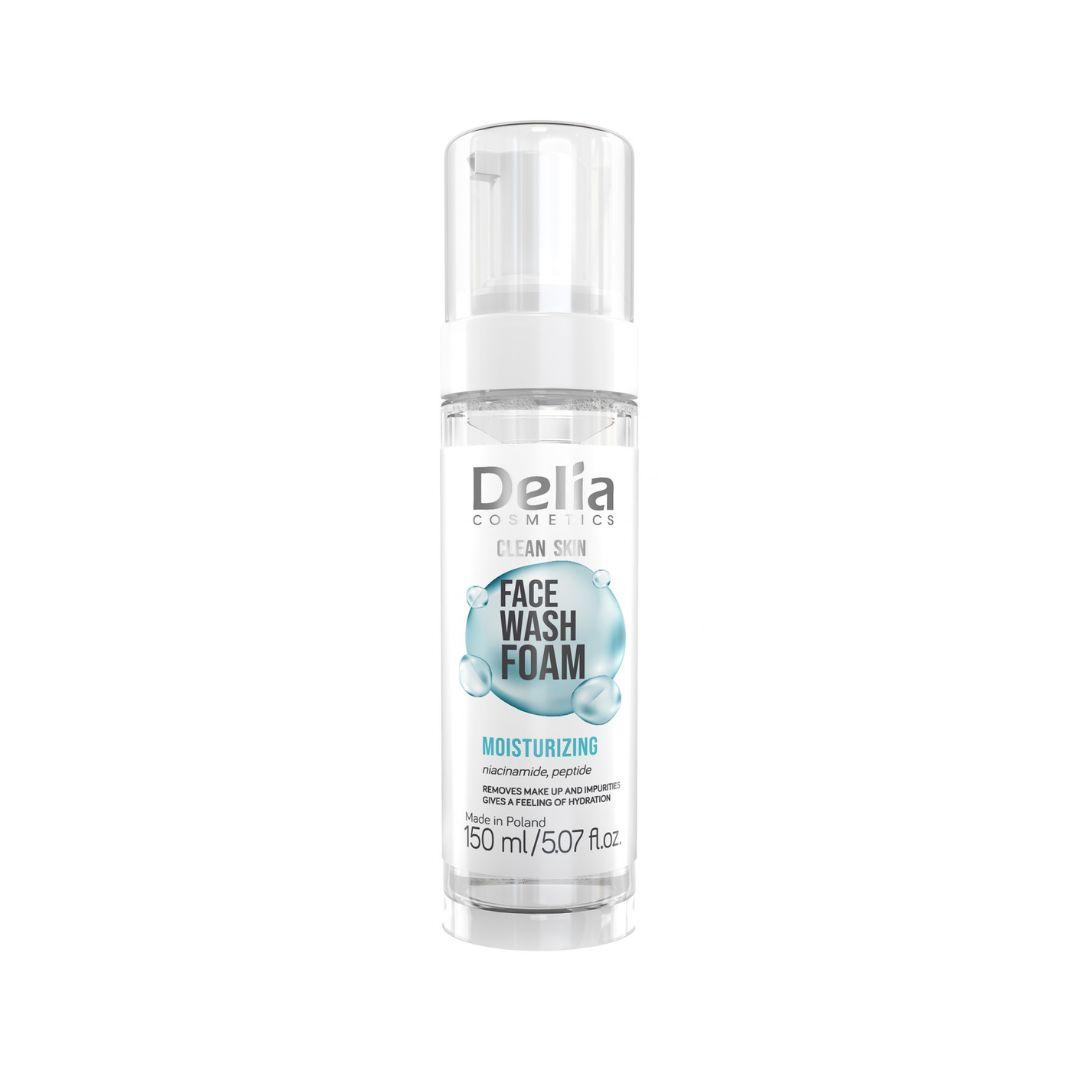 Пінка для вмивання проблемної та нормальної шкіри Delia Cosmetics Clean Skin, 150 мл