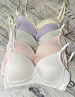 Бавовняні ліфчики для дівчаток без кісточок із регульованими шлейками