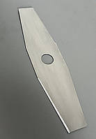 Нож для мотокосы двухлопастной стальной, для покоса травы, ухода за газоном и придомовыми территориями