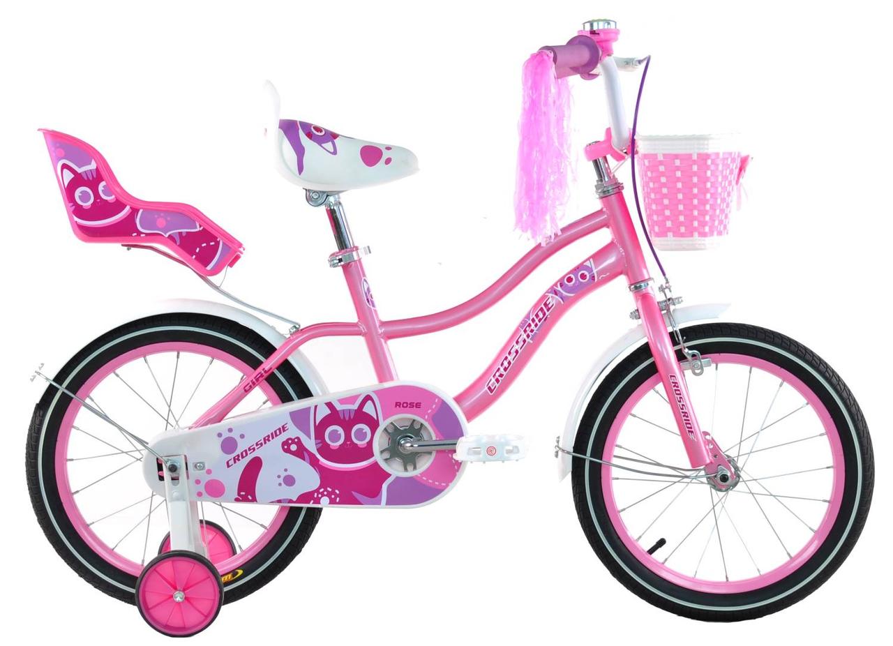 Дитячий велосипед Crossride ROSE 16", фото 1