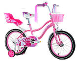 Дитячий велосипед Crossride ROSE 16", фото 2
