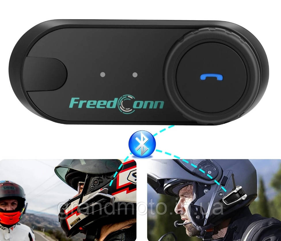 Мото Bluetooth-інтерком гарнітура Freed Conn (T-com) 1000M, фото 1