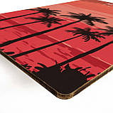 Дерев'яний постер Маямі А5, фото 3