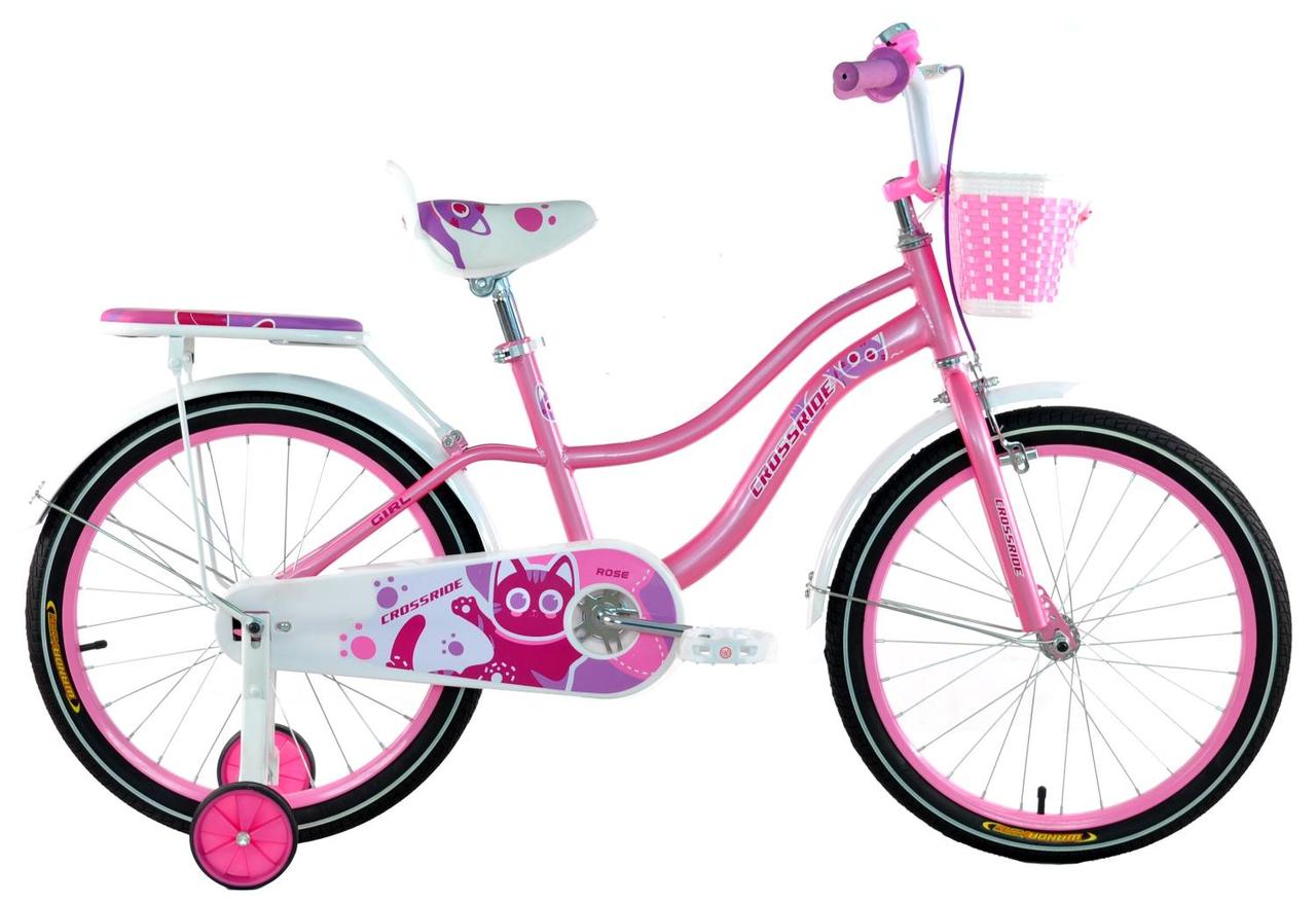Велосипед дитячий Crossride ROSE 20"
