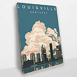 Дерев'яний постер Луїсвілл А5, фото 2