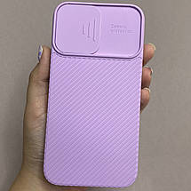 Чохол для Apple iPhone 11 Pro щільний із шторкою для камери чохол на телефон айфон 11 про бузковий H90, фото 5