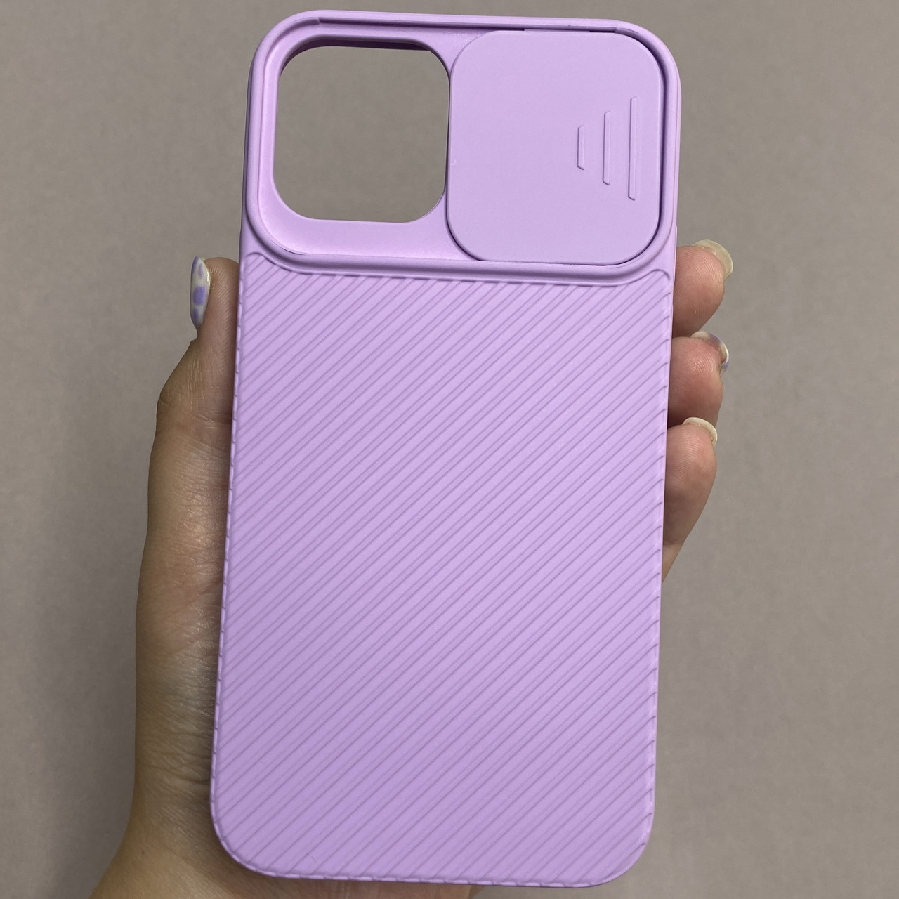 Чохол для Apple iPhone 11 Pro щільний із шторкою для камери чохол на телефон айфон 11 про бузковий H90