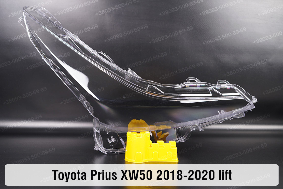 Скло фари Toyota Prius XW50 (2018-2020) рест праве, фото 1