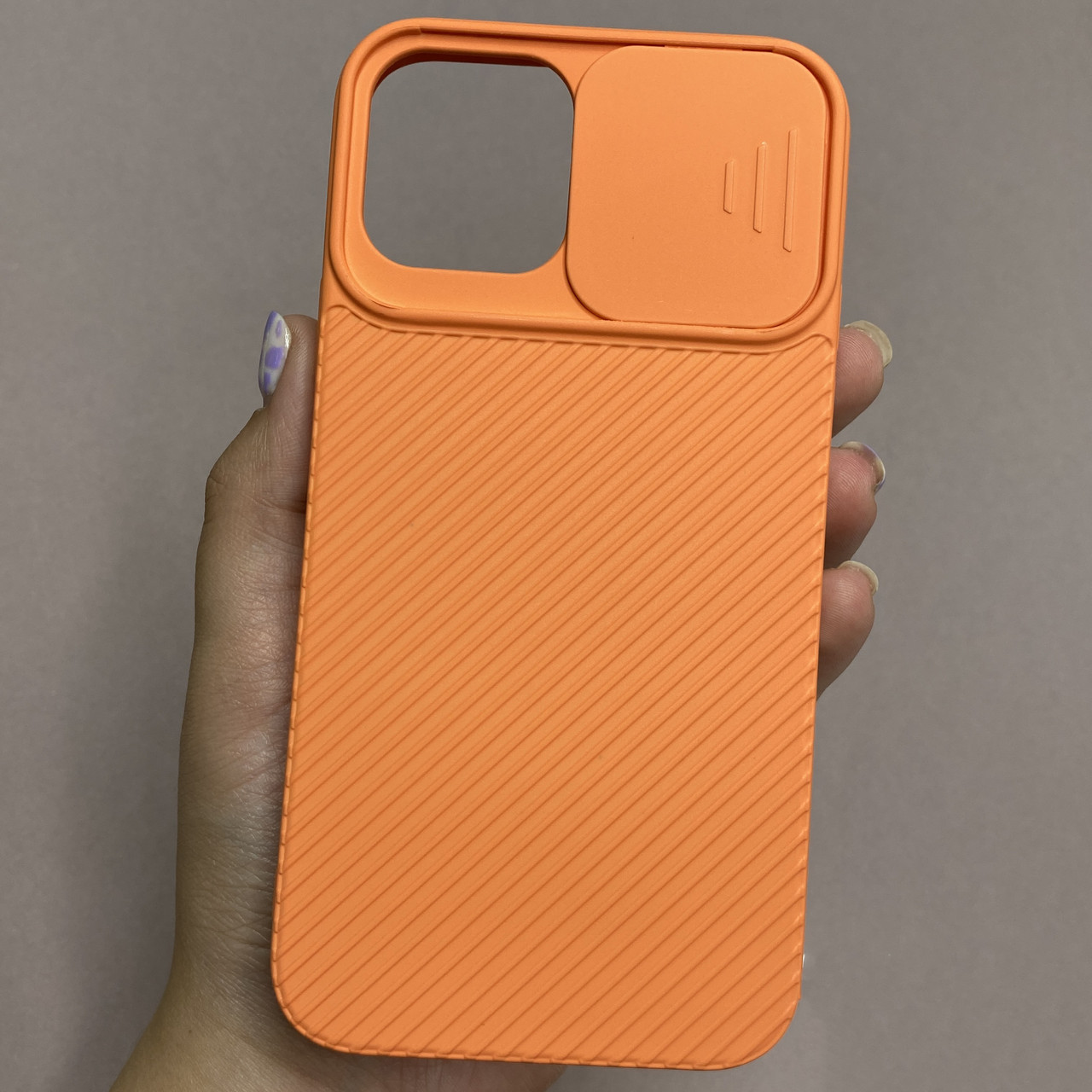 Чохол для Apple iPhone 11 Pro щільний із шторкою для камери чохол на телефон Айфон 11 про помаранчевий H90