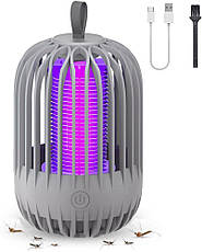 Лампа пастка електрична для комах комарів мух Mosquito Killer Lamp BG-004, фото 3