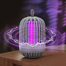 Лампа пастка електрична для комах комарів мух Mosquito Killer Lamp BG-004, фото 4