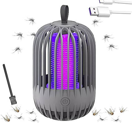 Лампа пастка електрична для комах комарів мух Mosquito Killer Lamp BG-004, фото 1