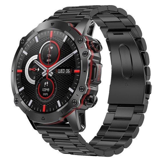 Чоловічий розумний наручний годинник Smart Forest Pro (Black)