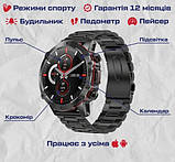Чоловічий розумний наручний годинник Smart Forest Pro (Black), фото 11
