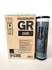 Фарба для ризографа Riso GR-1700 GR-1750 чорна, оригінал S-539E, S539E