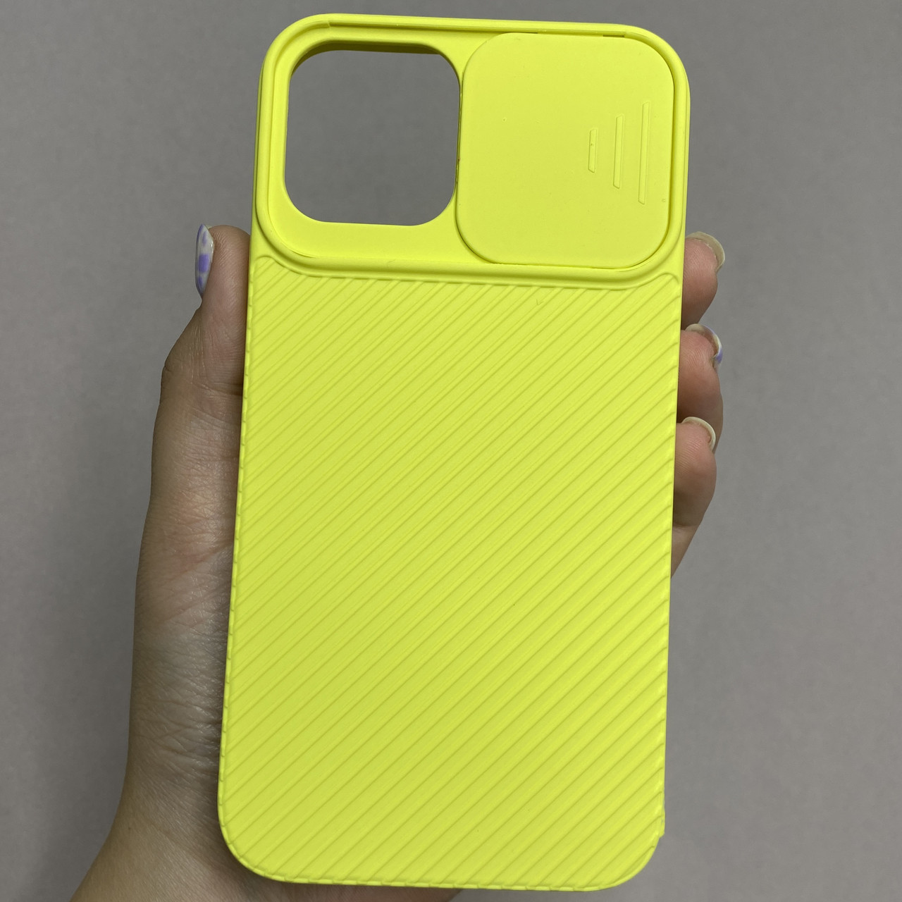 Чохол для Apple iPhone 11 Pro щільний зі шторкою для камери чохол на телефон айфон 11 про жовтий H90