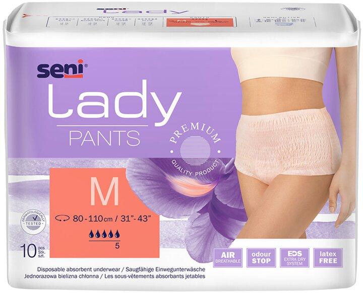 Підгузники труси для дорослих Seni LADY PANTS medium 10 шт
