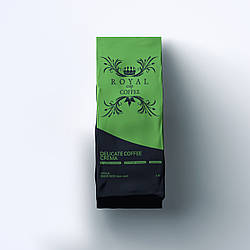 Кава зернова Royal Coffee Cup - DELICATE COFFEE CREMA Купаж 80/20 slow roast