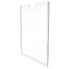 Кишеня плоска для одного аркуша формату А3 вертикальна настінна акрилова 297х420мм, фото 2