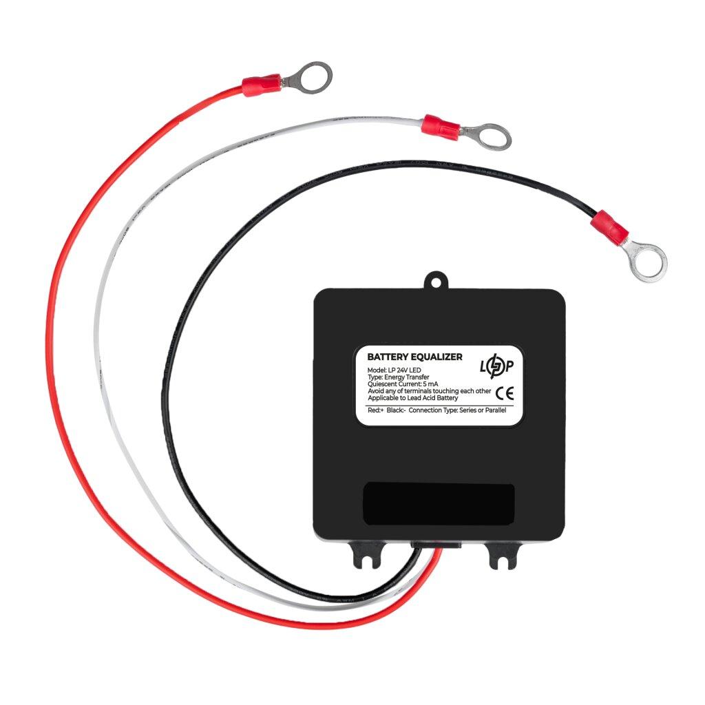 Балансир для заряджання акумуляторних батарей Logic Power BE-24 LED з дисплеєм 24 вольти, фото 1