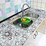 Самоклеюча плівка сірі троянди 0,45х10м SW-00001231, фото 6