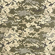 Тканина Ріпстоп 65/35 піксель ЗСУ 235г/м2 (відріз/рулон)