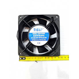 Купити вентилятор Tidar (220V, 0.10A) 120х120x25 мм (вузький)