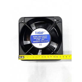 Купити вентилятор Tidar (220V, 0.23A) 150х150x50 мм (квадратний)