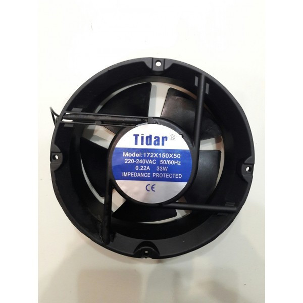 Купити вентилятор Tidar (220V, 0.22A) 172х150х50 мм (круглий)