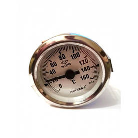Термометр біметалевий Pakkens ø60 мм / Tmax=160 °C / Довжина капіляра 1 м / Туреччина купити в Україні