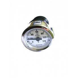 Термометр капілярний Pakkens ø60 мм/довжина капілярний 1 м/Tmax=120 °C/Туреччина купити в Україні