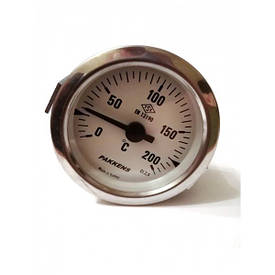 Термометр капілярний Pakkens ø60 мм/Tmax=200 °C/довжина капіляра 1 м/Туреччина купити в Україні