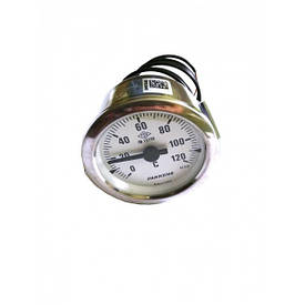 Термометр капілярний Pakkens ø60 мм/довжина капілярний 2 м/Tmax=120 °C/Туреччина купити в Україні