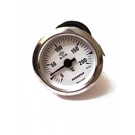 Термометр капілярний Pakkens ø60 мм/Tmax=200 °C/довжина капіляра 2 м/Туреччина купити в Україні