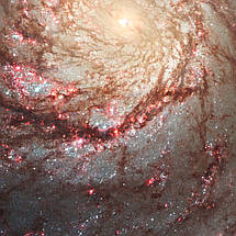 Плакат "Галактика Вир, M51A", 60×44см, фото 2