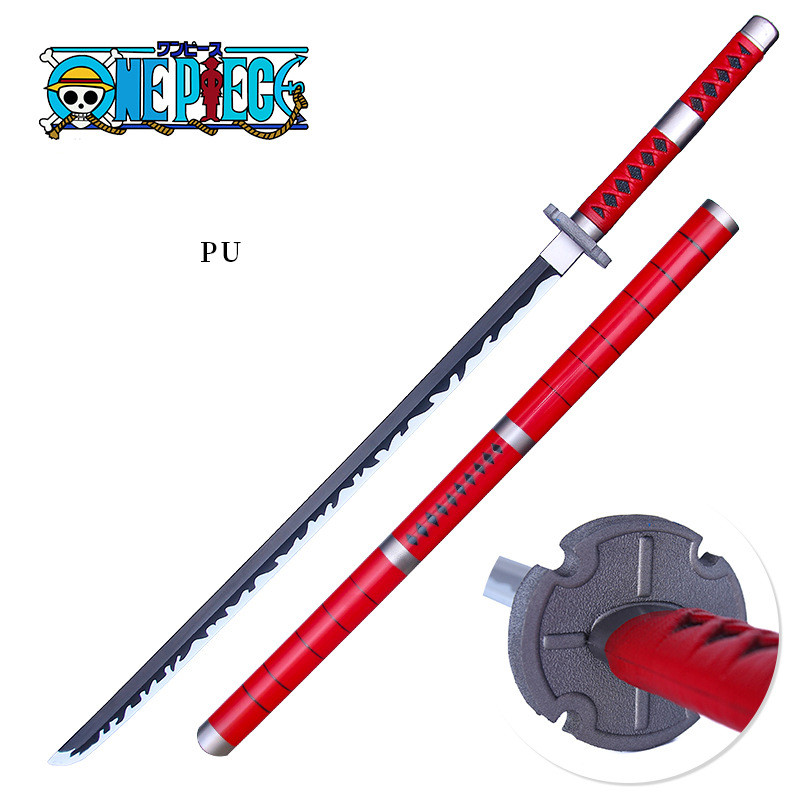 Меч Катана Ророноа Зоро Сандай Китецу проклятий меч з Ван Піс 104см іграшка з безпечного матеріалу ПВХ, фото 1