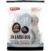 Подарунковий набір Uppercut Tin & Midi Duo Matte Pomade