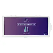 Гелеві форми для нарощування DNKa Nail Gel Tips L-Stilleto 240 шт