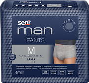 Підгузники труси для чоловіків Seni MAN PANTS medium 80-110 см 10 шт