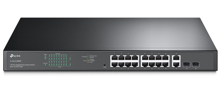 Комутатор TP-Link TL-SG1218MPE