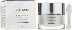 Нічний крем для обличчя з ретинолом і вітаміном С омолоджувальний Resurface Dr. C. Tuna, 50 мл Farmasi
