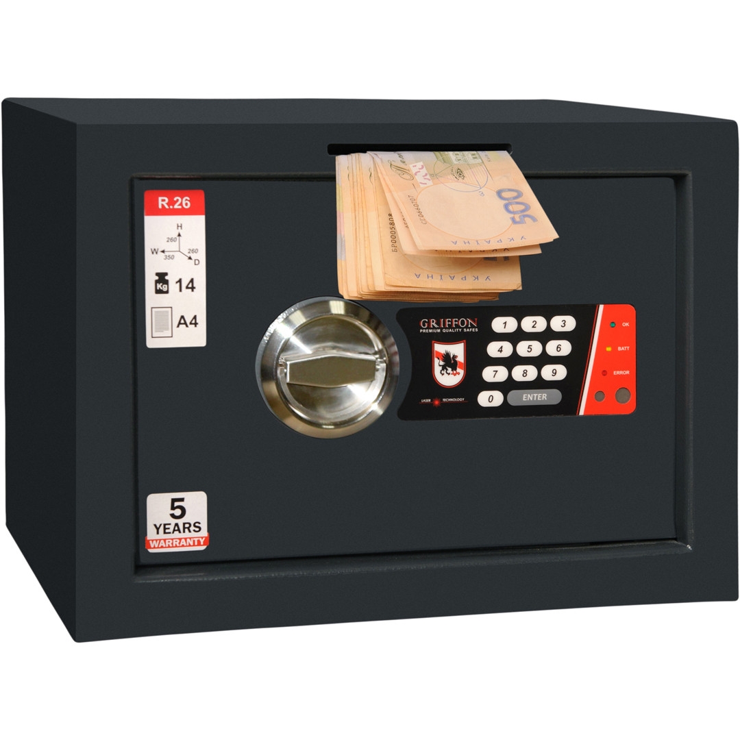 Депозитний сейф GRIFFON RD.26.E, фото 1