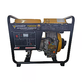 Дизельний генератор 3-3.3 кВт 296 см³ Forte FGD4000