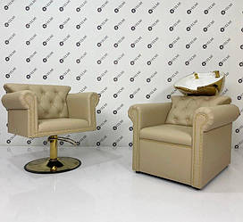 Комплект меблів колекція Prado Gold White