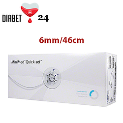 Катетери для інсулінової помпи Quick-Set Medtronic ММТ-394A 6/46 1 штука
