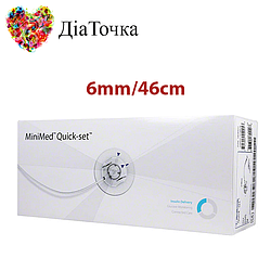 Катетери для інсулінової помпи Quick-Set Medtronic ММТ-394 6/46 1 штука