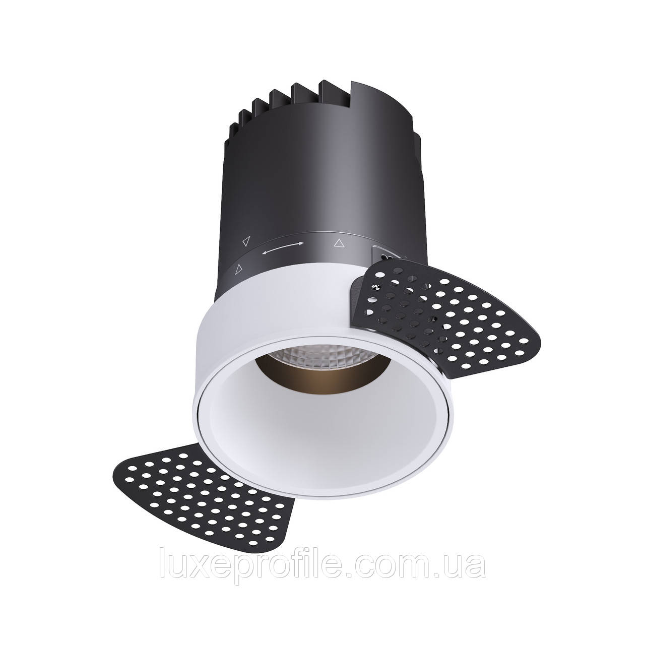 Точковий врізний LED світильник Ø134мм TWS06 (біл) 12W 3000K