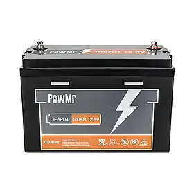 Акумуляторна батарея Li-ion PowMr 100Ah 12.8V Lifepo4