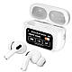Бездротові Bluetooth навушники AirPods A9 Pro 2  ANC+ENC з Smart case, блютуз навушники для айфона, гарнітура, Білий, фото 9